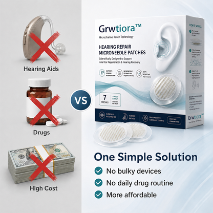 HEARING SUPPORT MICRONEEDLE PATCHES